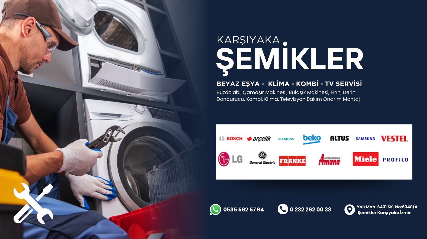 Şemikler Beyaz Eşya Servisi